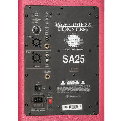 SA25M Active Studio Monitors Pair