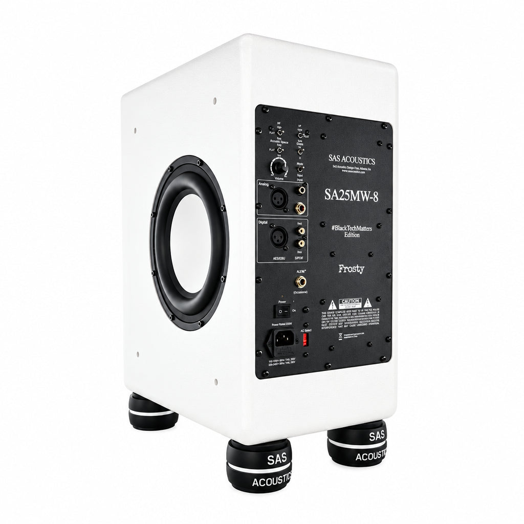 SA25MW_8 Active Studio Monitors (Frosty Special Edition) Pair