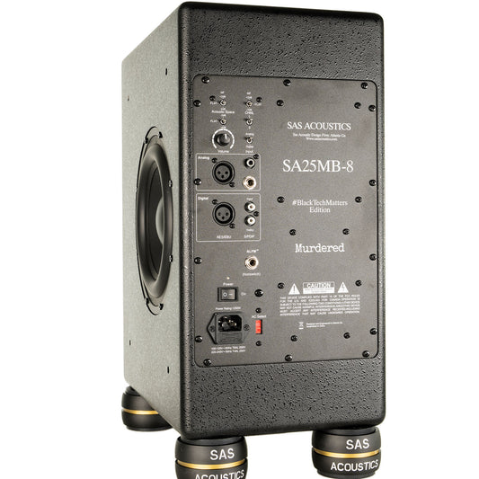 SA25MB_8 Active Studio Monitors (Murdered Special Edition) Pair